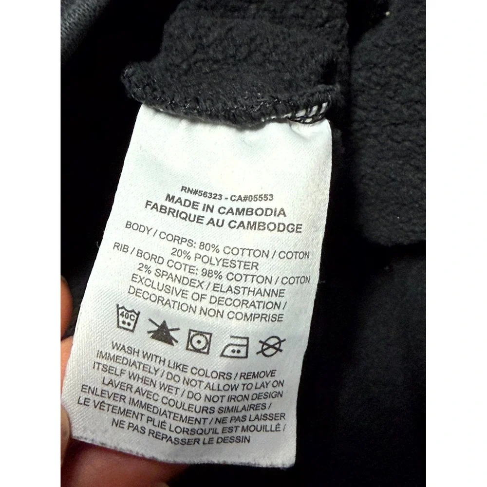 Nike Air Jogger Pants Mens Small Black Fleece Lined Graphic Logo Drawstring
